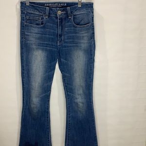 American Eagle Hi-Rise Artist boot cut bell bottom women's jeans